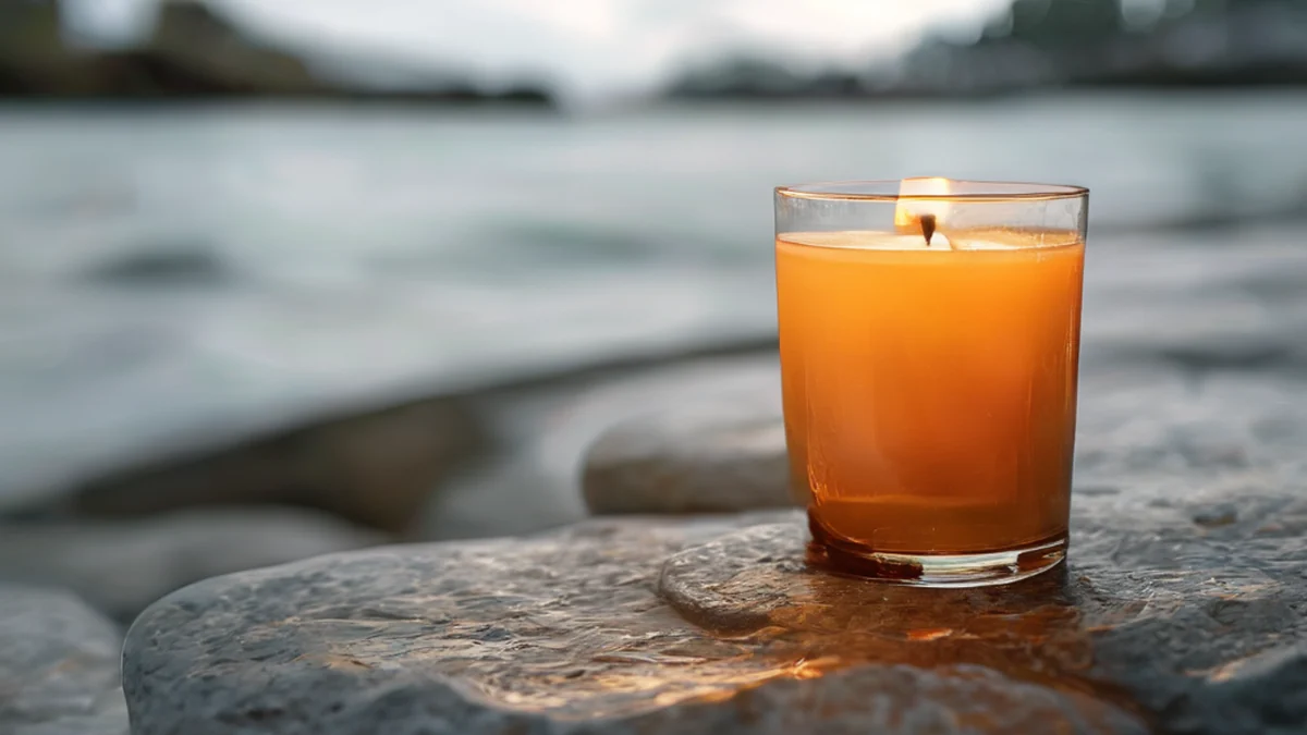 Cannes-Candle: Eleganter Design, geeignet für das Zuhause oder Event.